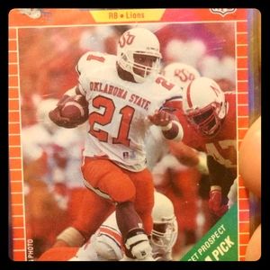 Barry sanders rc and Barry sanders thunder and lig